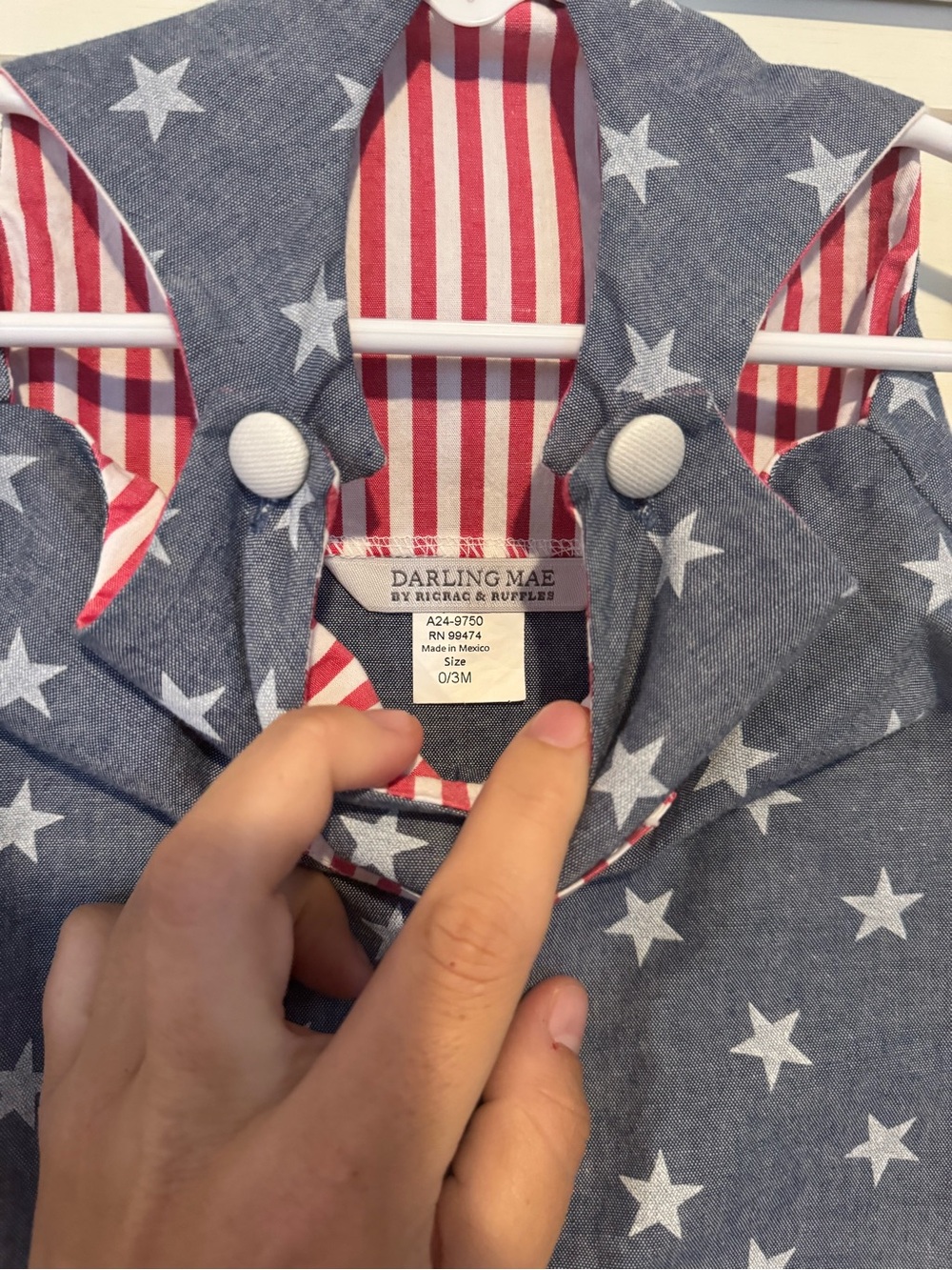 RicRac & Ruffles romper - Picture 2 of 2